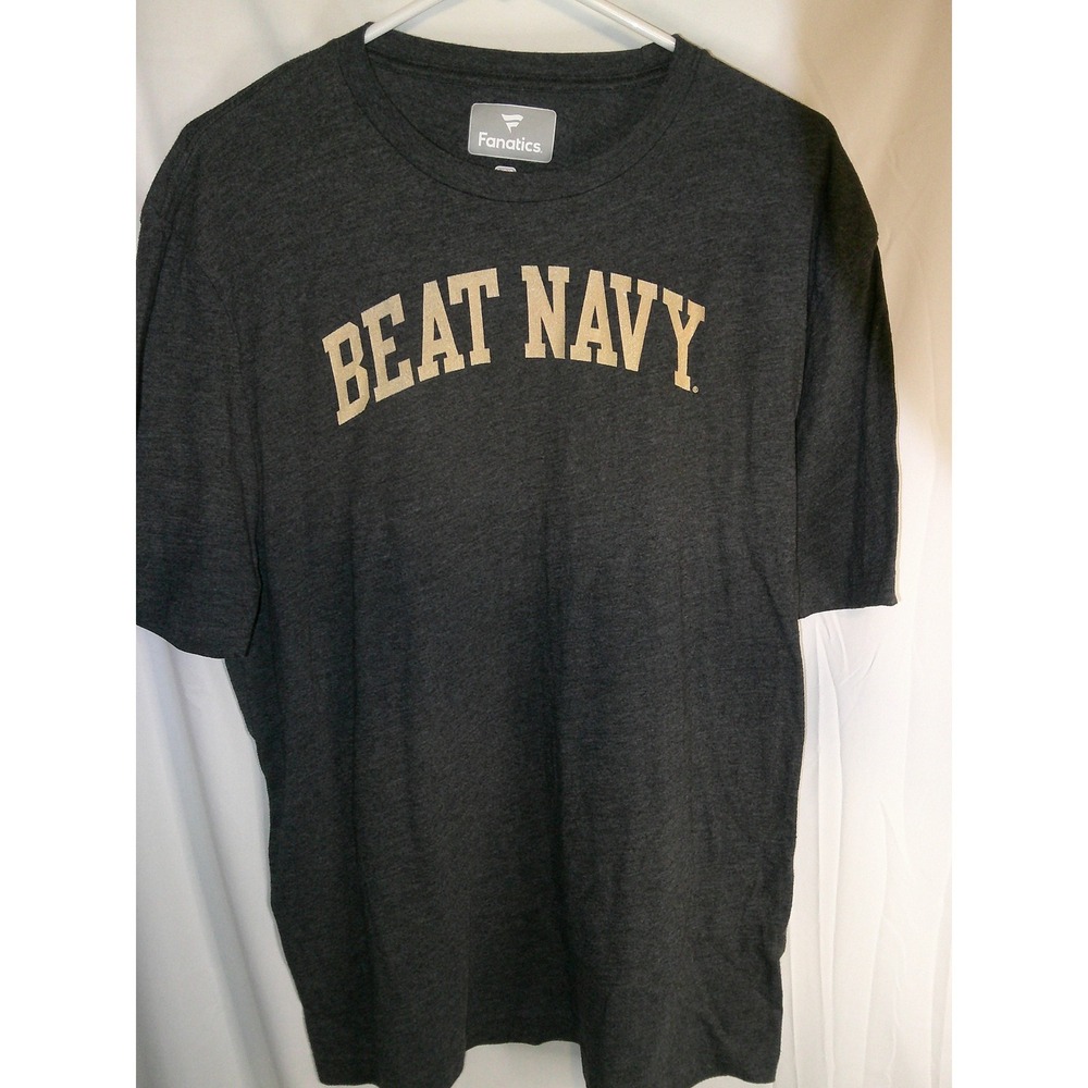 Fanatics Beat Navy T-Shirt College Football Graphic Tee Mens Size L‎